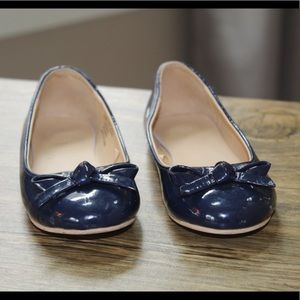 Navy blue ballet flats [Janie and Jack] size 9